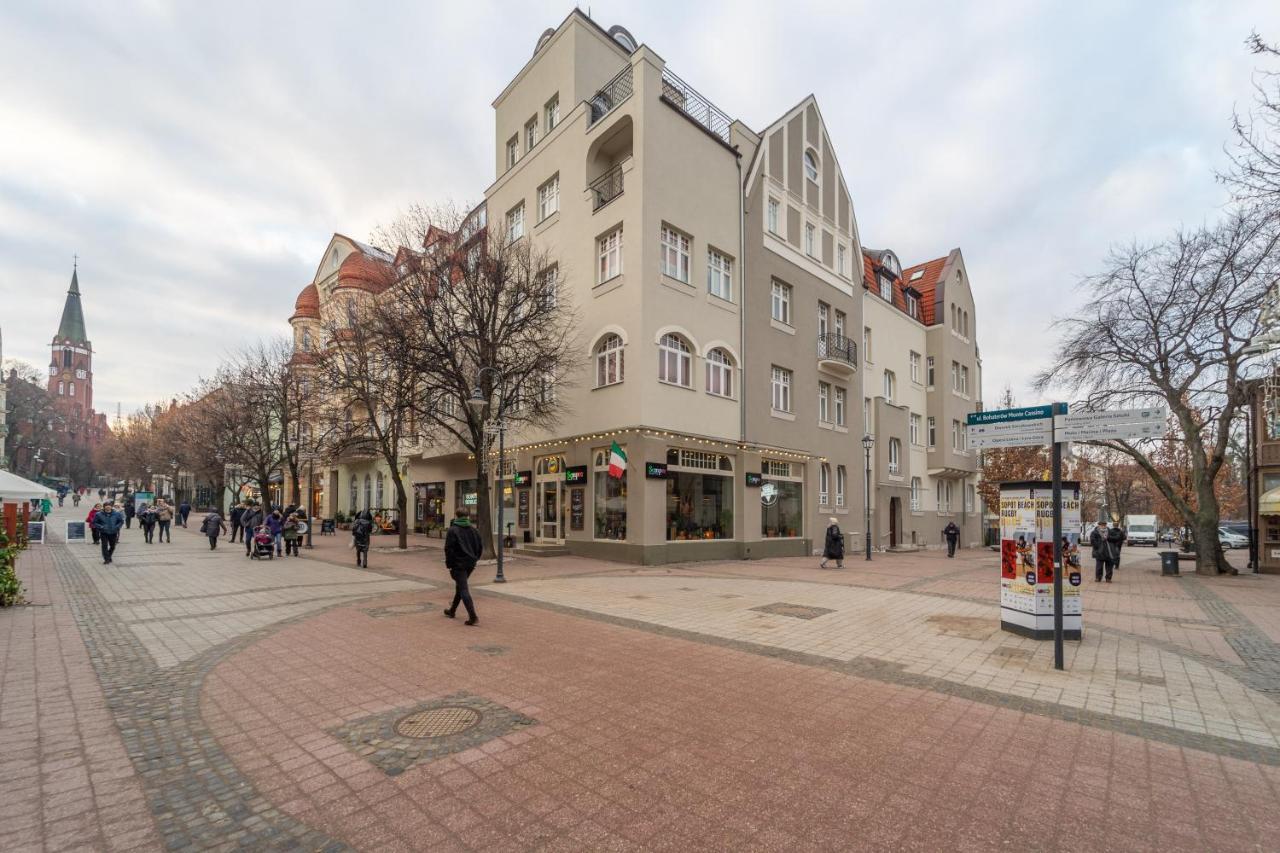 Victus Apartamenty, Apartament Cassino Residence Sopot Exteriör bild